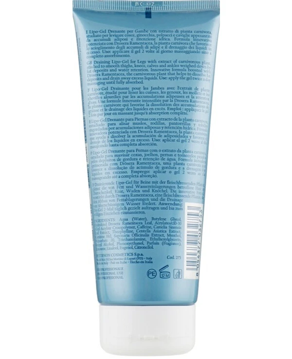 Byothea - Дренажный липогель для ног Draining Lipo-Gel 200 мл back