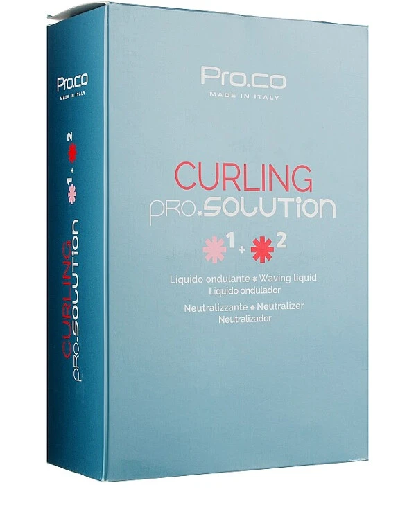Pro. Co - Комплекс для завивки волос (жидкость + нейтрализатор) Hair Curling System 250 мл х 2 шт