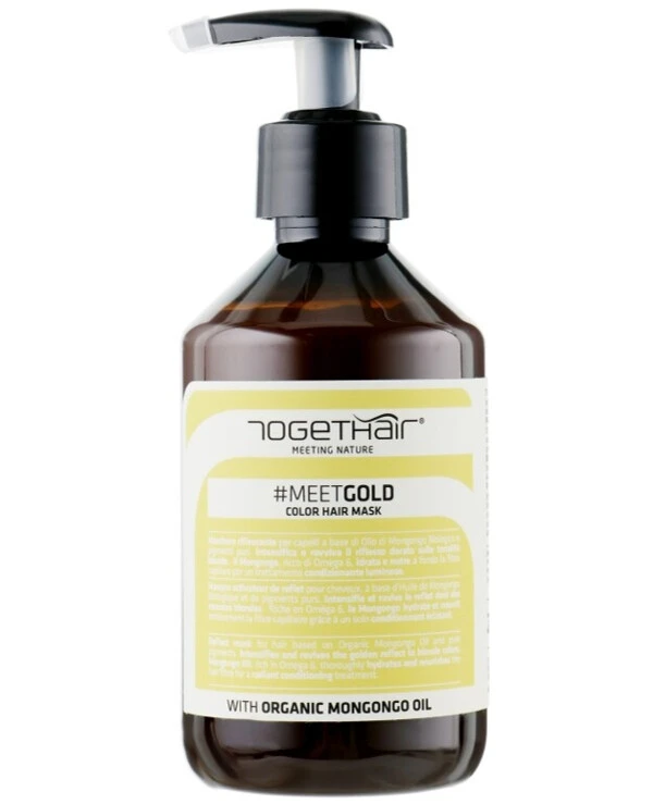 Togethair - Оттеночная маска для волос Meeting Nature Color Hair Mask Gold 250 мл, Gold
