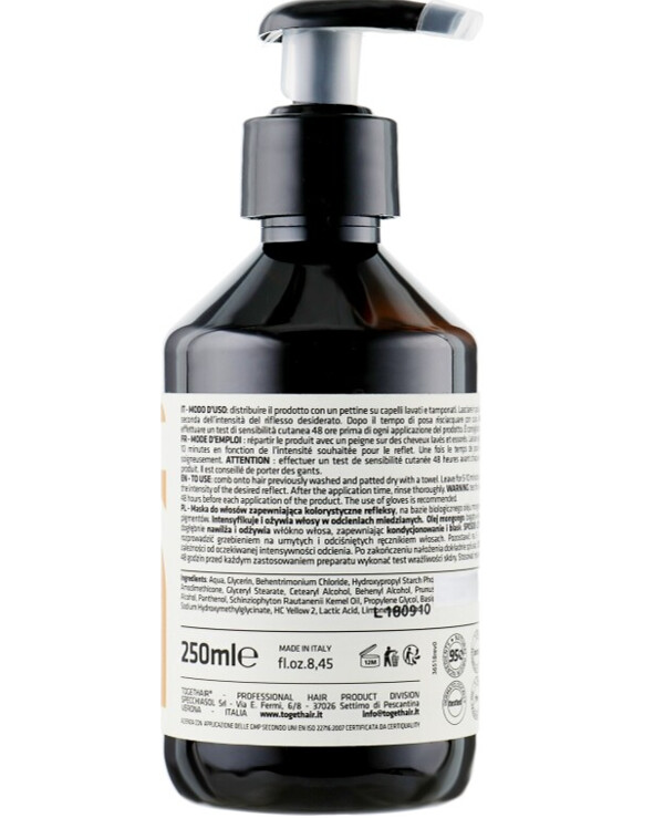 Togethair - Tinted hair mask Meeting Nature Color Hair Mask Copper 250ml, Copper back