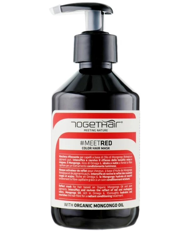 Togethair - Оттеночная маска для волос Meeting Nature Color Hair Mask Red 250 мл, Red