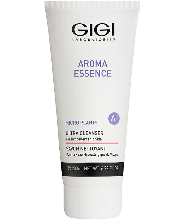 Gigi cosmetics - Мыло для чувствительной кожи Aroma Essence Micro Plants Ultra Cleanser 200 мл