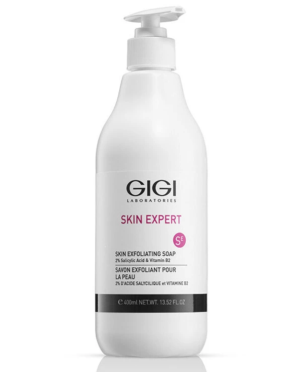 Gigi cosmetics - Гель очищающий с Салициловой кислотой 2% Skin Expert Skin Exfoliating Soap 400 мл