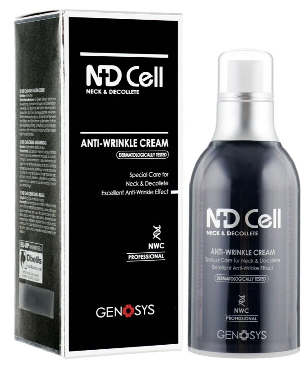 Genosys - Крем против морщин для области шеи и декольте ND Cell Anti-Wrinkle Cream 50 мл