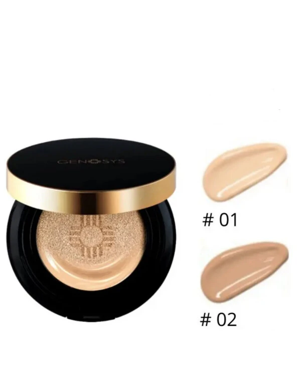 Genosys - Бальзам-кушон для ухода за кожей Skin Caring Blemish Balm Cushion Beige 15 мл х 2 шт, 02 back