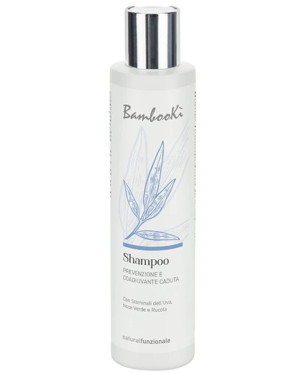 BambooKi - Відновлюючий шампунь для запобігання випаданню волосся Shampoo Ridensificante Prevenzione Caduta 200 мл