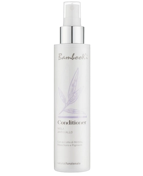 BambooKi - Антижелтый спрей-кондиционер для волос Conditioner Spray Viola Antigiallo 150 мл