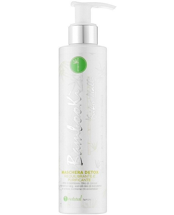 BambooKi - Cleansing Detox Mask for Oily Scalp Maschera Detox Normalizzante 200ml