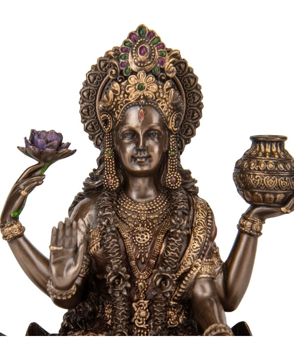 Veronese Ganga Statue - Hindu Goddess (20cm) 77365A4 | 4