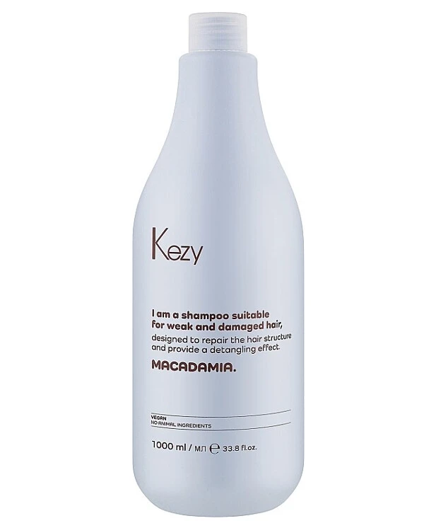 Kezy Шампунь для поврежденных волос | Macadamia Shampoo