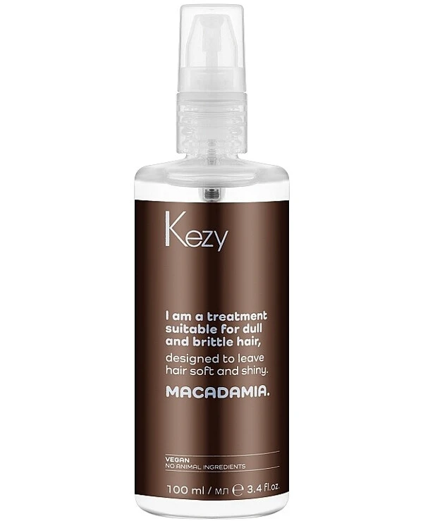 Kezy - Масло для тусклых и ломких волос Macadamia Oil 100 мл