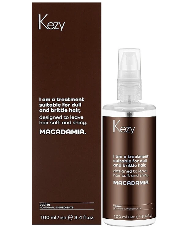 Kezy - Масло для тусклых и ломких волос Macadamia Oil 100 мл back