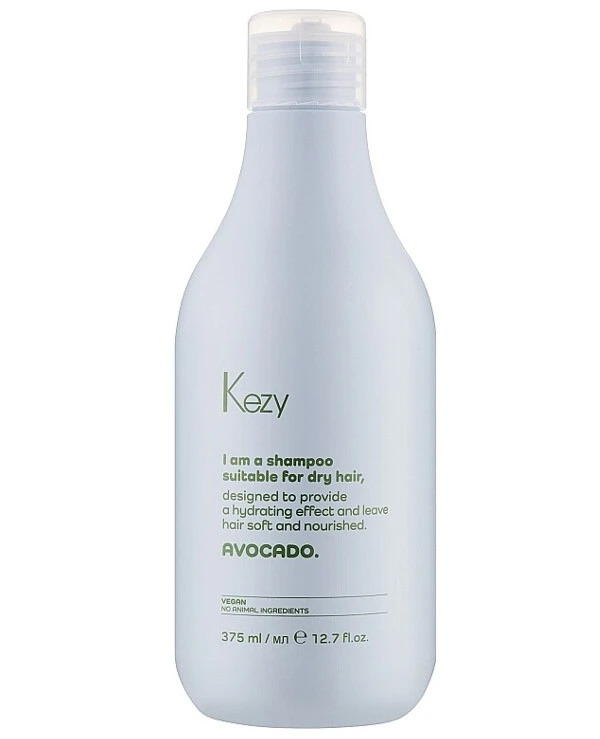 Kezy - Шампунь с авокадо для сухих волос Avocado Shampoo 375 мл