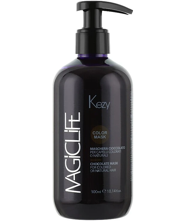 Kezy - Тонирующая маска Шоколад для окрашенных волос Magic Life Chocolate Mask For Colored Natural Hair Шоколад