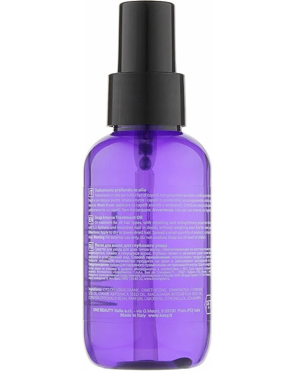 Kezy - Масло для волос, для глубокого ухода Magic Life Deep Intense Treatment Oil 100 мл back