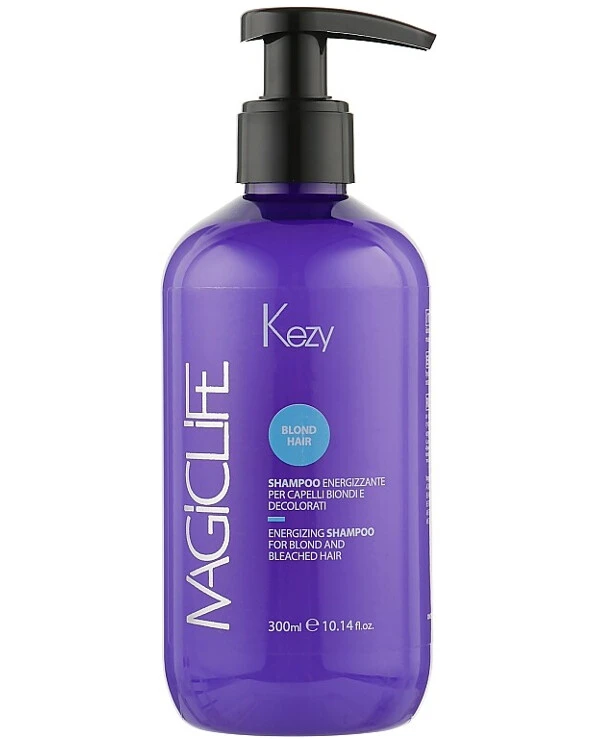 Kezy Шампунь укрепляющий для светлых и обесцвеченных волос | Magic Life Energizzante Shampoo