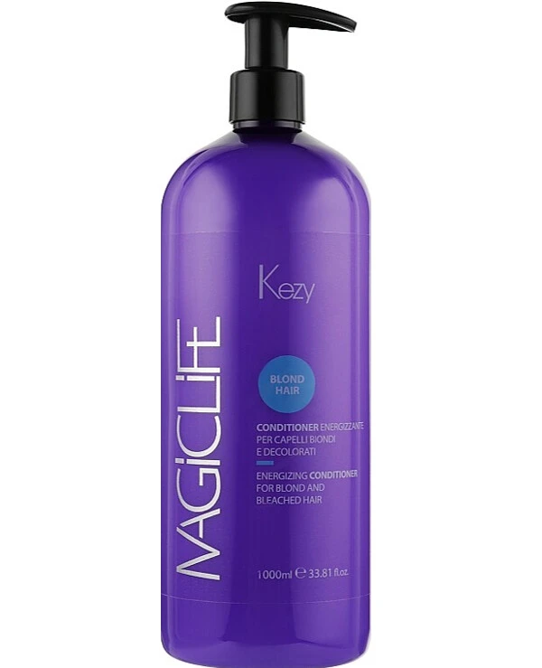 Kezy - Кондиционер укрепляющий для светлых волос Magic Life Blond Hair Energizing Conditioner 1000 мл