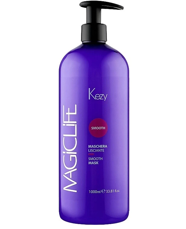 Kezy - Маска Разглаживающая для вьющихся и непослушных волос Magic Life Smooth Mask 1000 мл