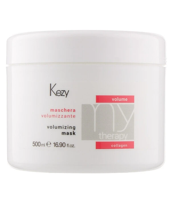 Kezy - Маска для объема волос с морским коллагеном Volume Volumizing Mask 500 мл