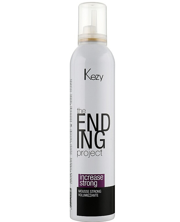 Kezy - Modeling mousse for volume and hair fixation The Ending Project Increase Mousse Strong 300ml