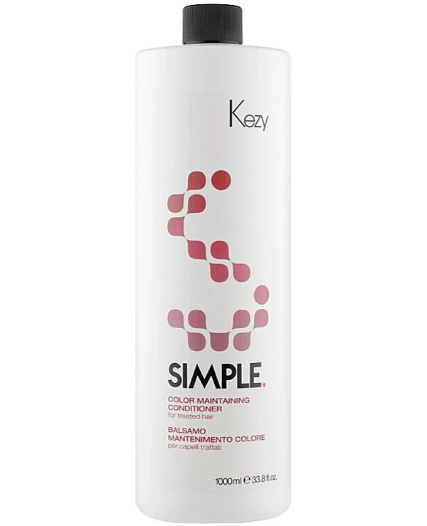 Kezy - Кондиционер для поддержания цвета окрашенных волос Simple Color Maintaining Conditioner 1000 мл