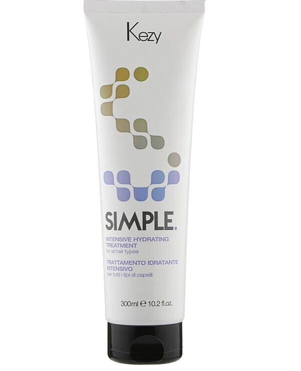 Kezy - Маска интенсивного увлажнения для глубокого восстановления волос Simple Intensivet Mask 300 мл