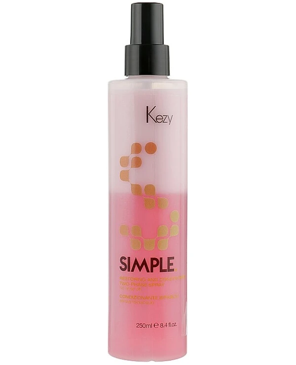 Kezy - Восстанавливающий двухфазный спрей-кондиционер Simple Restoring and Conditioning Two-Phase Spray 250 мл