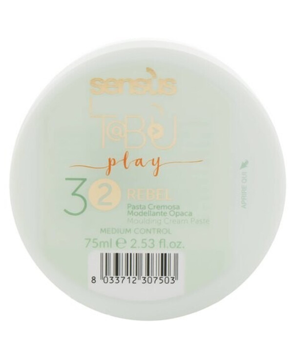 Sensus - Creamy paste for medium hold hair Tabu Rebel 32 75ml