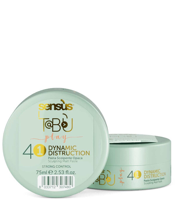 Sensus - Matte paste with strong hold Tabu Play 41 Dynamic Distruction 75ml