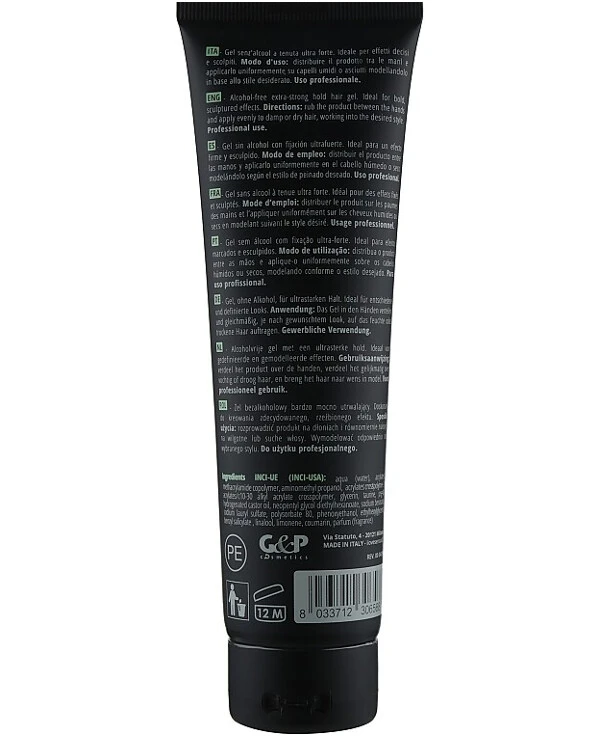 Sensus - Гель для волос сильной фиксации Tabu Sculpting Gel 54 150 мл back