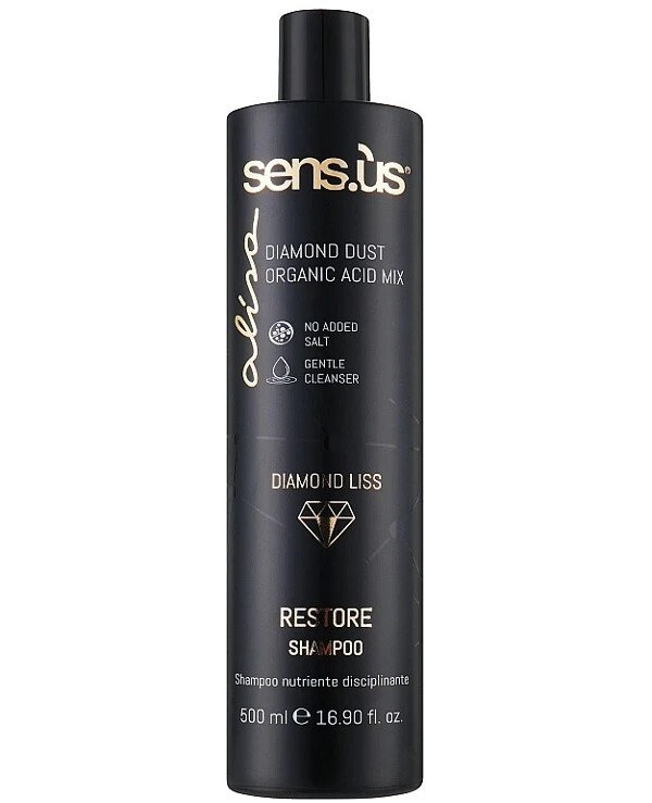 Sensus - Восстанавливающий шампунь Alisa Diamond Liss Maintenance Restore Shampoo 500 мл