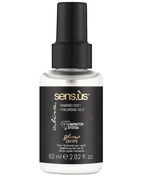 Sensus - Сыворотка для блеска тусклых волос Alisa Glow Drops Brightening Serum 60 мл