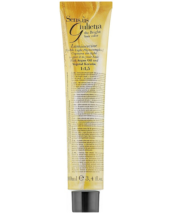 Sensus - Permanent hair dye Giulietta 100ml back