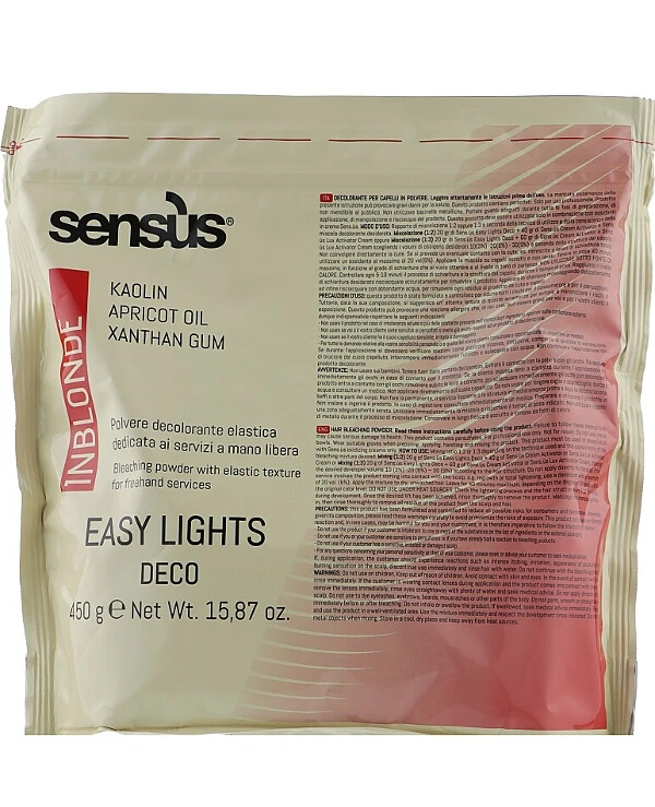 Sensus - Bleaching powder 7 tones InBlonde Easy Lights Deco 450 g