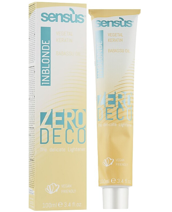 Sensus - Delicate lightening cream for hair Inblonde Zero Deco Delicate Lightening Cream 100ml back