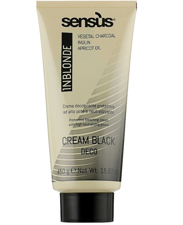 Sensus - Lightening cream up to 7 tones InBlonde Cream Black Deco 450 g