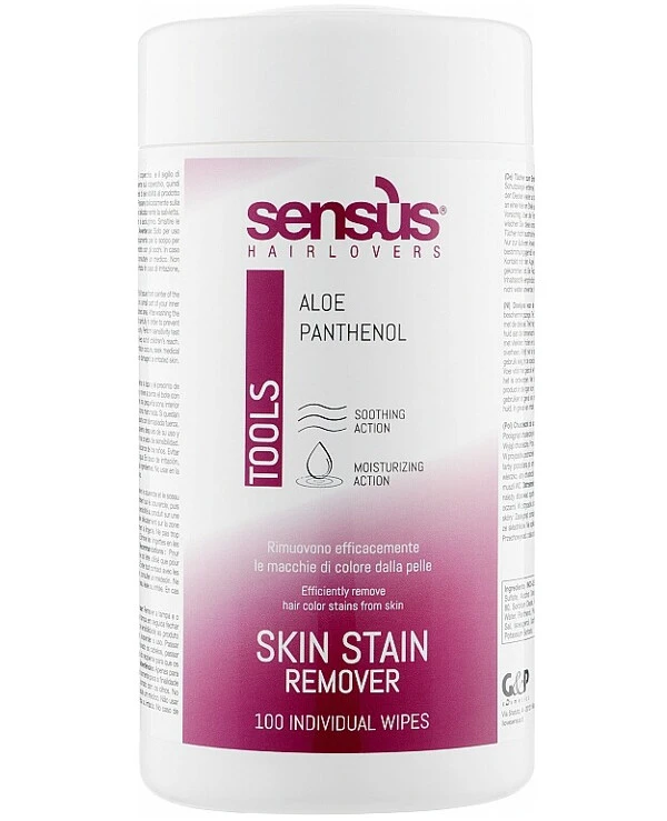 Sensus - Wipes for removing paint from skin Tools Skin Stain Remover 