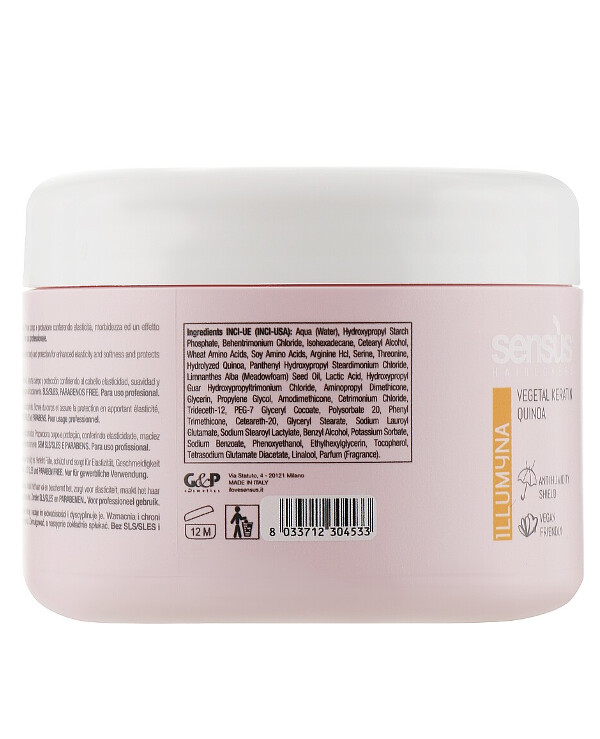 Sensus - Mask for nourishing dry and curly hair Nutri Discipline Mask 500ml back