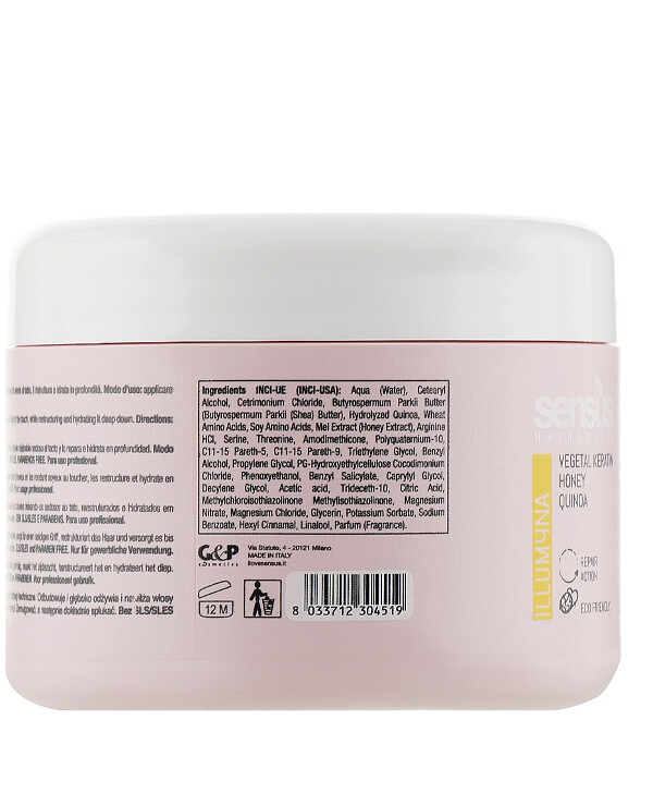 Sensus - Mask for nourishing dry hair Nutri Repair Mask 250ml back