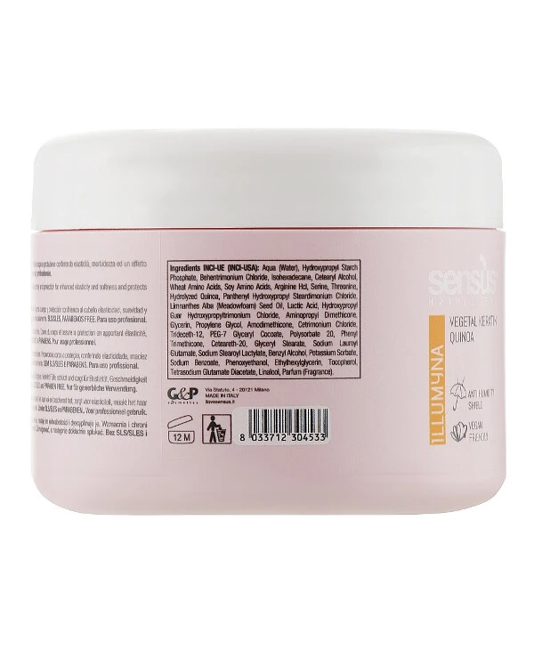 Sensus - Маска для питания сухих и кудрявых волос Nutri Discipline Mask 250 мл back