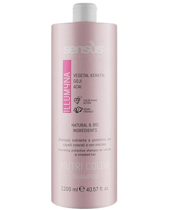 Sensus - Шампунь для защиты цвета окрашенных и мелированных волос Nutri Color Shampoo 1200 мл