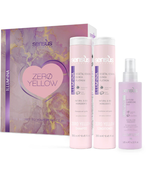 Sensus - Set for light hair Kit Zero Yellow Retail 125ml