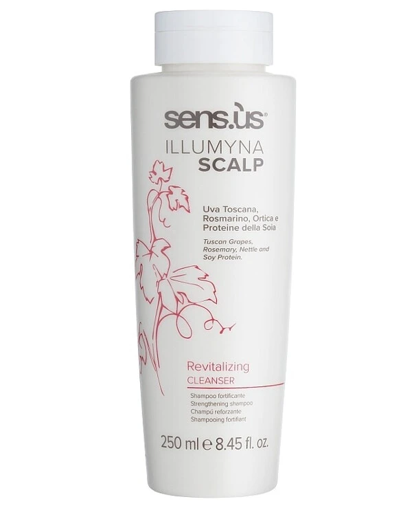 Sensus - Укрепляющий шампунь для волос Illumyna Scalp Revitalizing Cleanser Strengthening Shampoo 250 мл