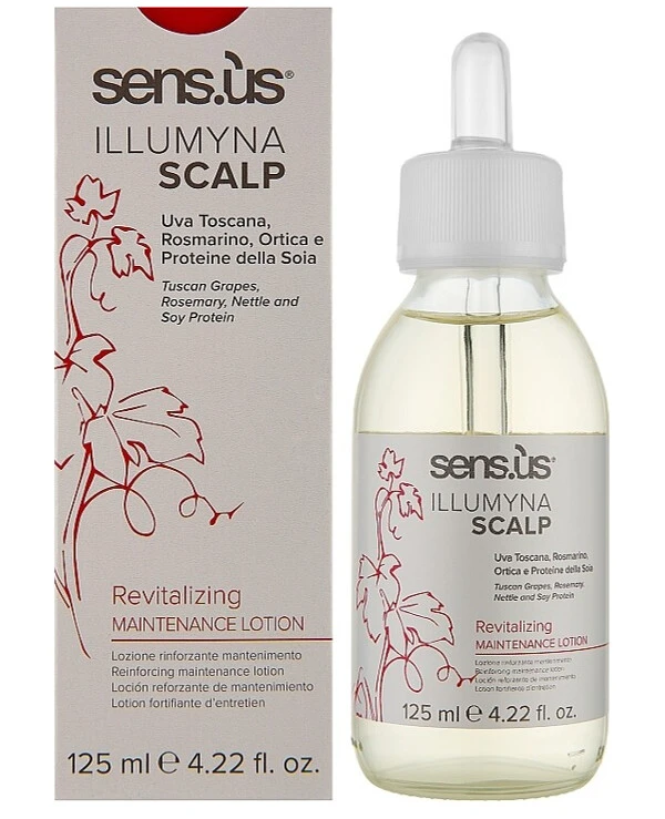 Sensus - Укрепляющий лосьон для ухода за кожей головы Illumyna Scalp Revitalizing Maintenance Lotion 125 мл back