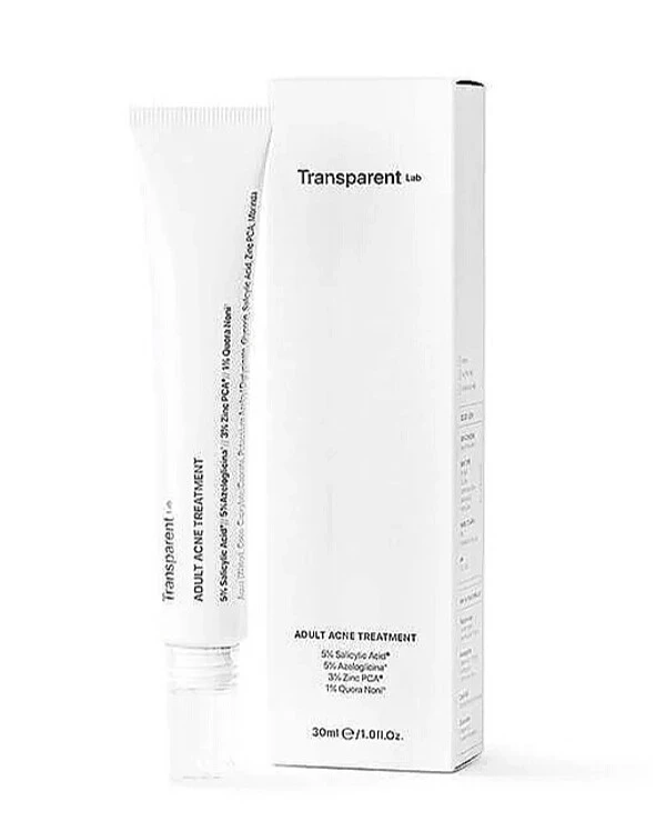 Transparent lab - Нічний засіб від прищів Lab Adult Acne Treatment 30 мл
