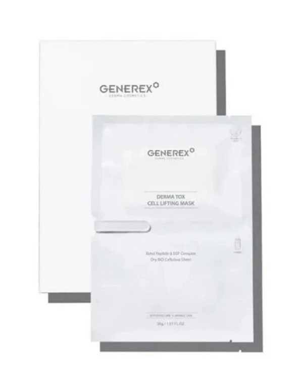 Generex - Антивозрастные пептидные маски для лица Cellular Lifting Mask 27 г х 4 шт