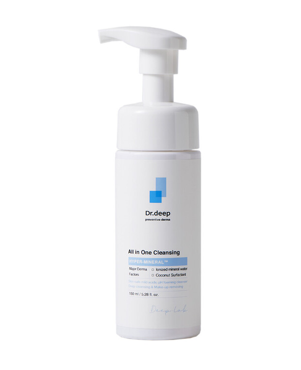 Dr. Deep - Universal foam mousse for delicate cleansing of all skin types All In One Cleansing 150ml