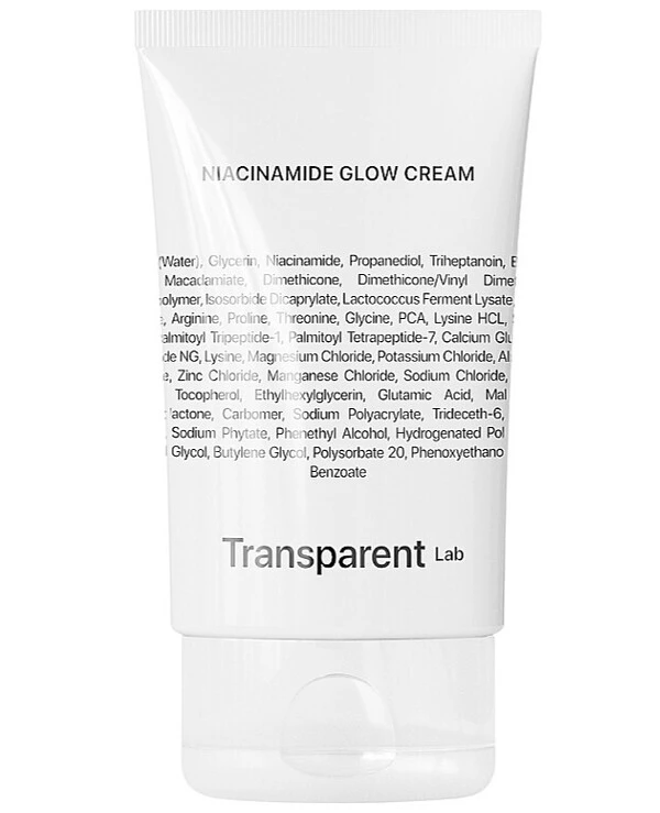 Transparent lab - Крем для обличчя з ніацинамідом Niacinamide Glow Cream 50 мл