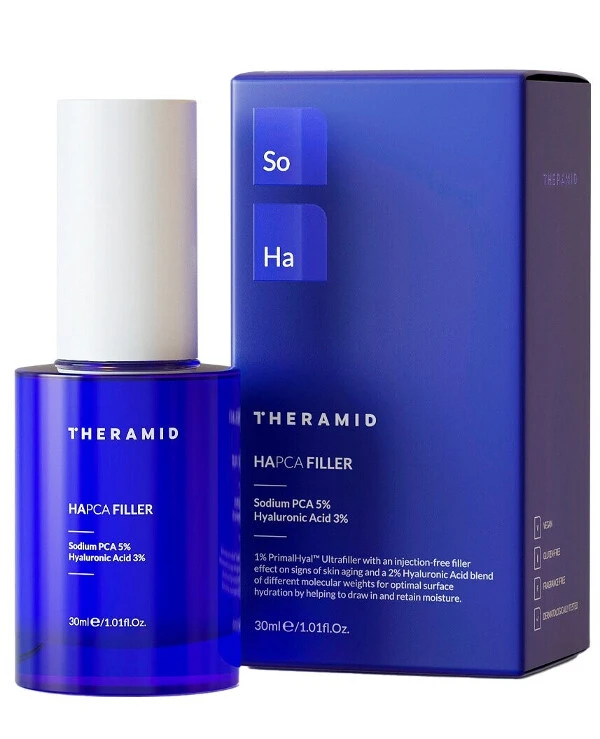 Theramid - Антивозрастная и увлажняющая сыворотка с гиалуроновой кислотой для лица Hapca Filler 30 мл