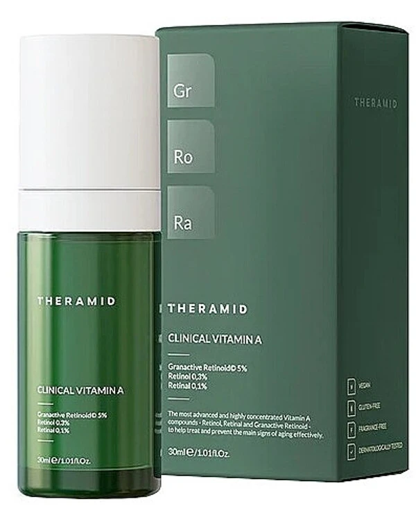 Theramid - Сыворотка с высококонцентрированным витамином A для лица Clinical Vitamin A 30 мл